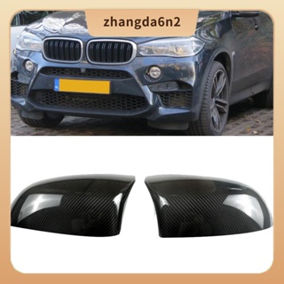 【พร้อมส่ง】ฝาครอบกระจกมองหลัง คาร์บอนไฟเบอร์ อุปกรณ์เสริม สําหรับ BMW X5M F85 X6M F86 2015-2018 1 คู่