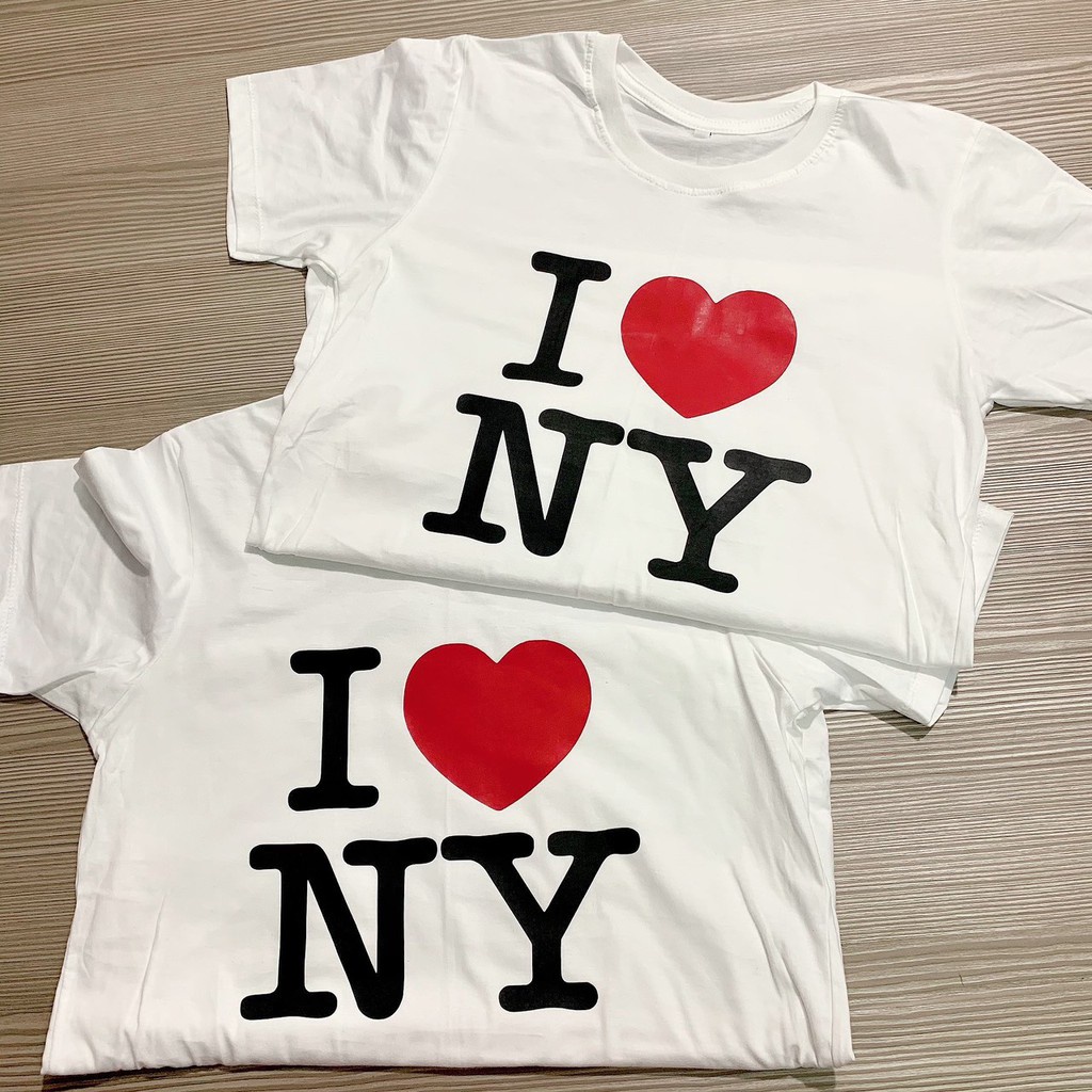 [การเลือกบูติก] เสื้อสกรีนลาย I LOVE NY ❤️ เทรนด์ยอดฮิต 2023 76-2