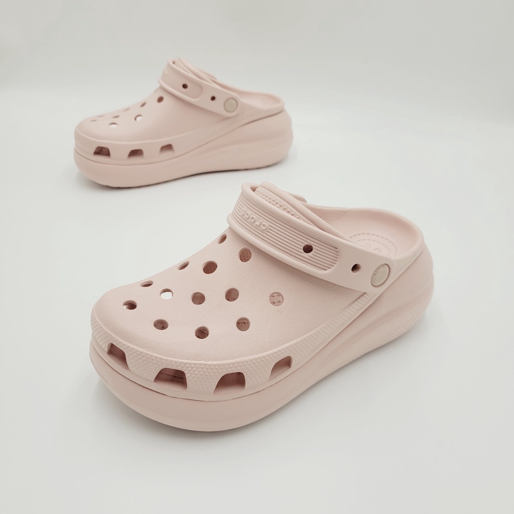 รองเท้าลำลองแฟชั่น สไตล์ Crocs Classic Crush Clog