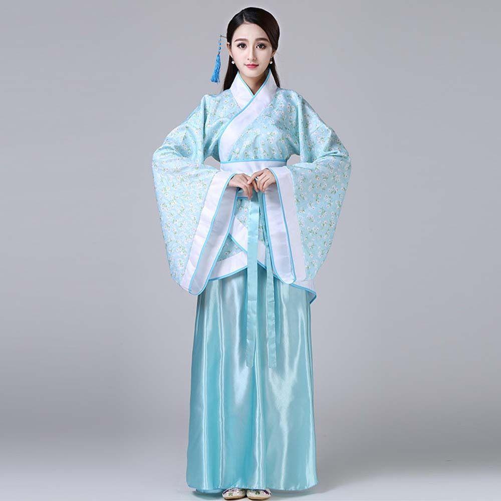 Stellarfind จีน Hanfu กระโปรง,เครื่องแต่งกายเวทีคอสเพลย์ชุดจีนโบราณ, Retro Han Tang Dynasty ดอกไม้เย็บปักถักร้อยชุดจีนโบราณเครื่องแต่งกาย Party - รูปที่ 3
