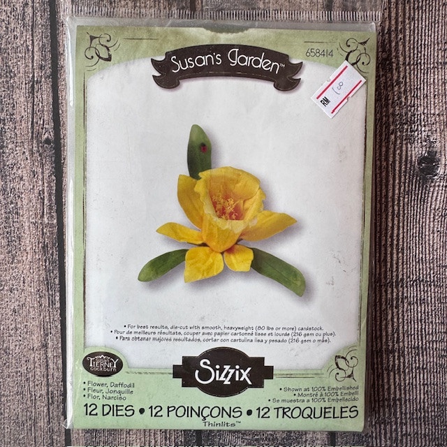 ดอกไม้สวนของ Sizzix Susan Dies - Daffodil