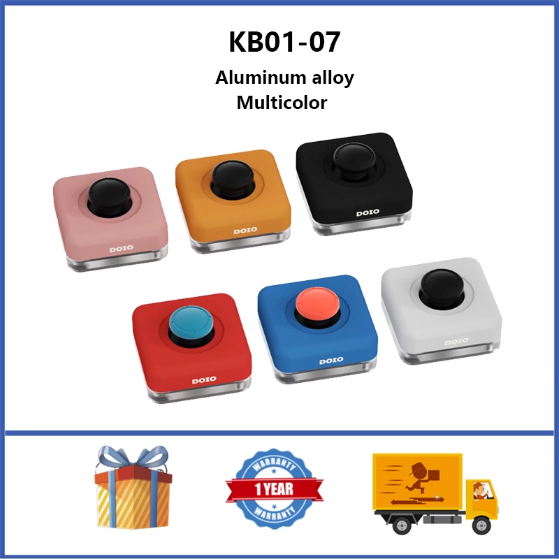 Doio KB01-07 สวิตช์ปุ่มกดคีย์บอร์ด อะลูมิเนียม อุปกรณ์เสริม สําหรับคอมพิวเตอร์