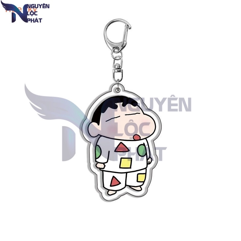 [risesky] Kawaii อะนิเมะ crayon sin พวงกุญแจอะคริลิคพวงกุญแจของเล่นเด็ก nlp shop