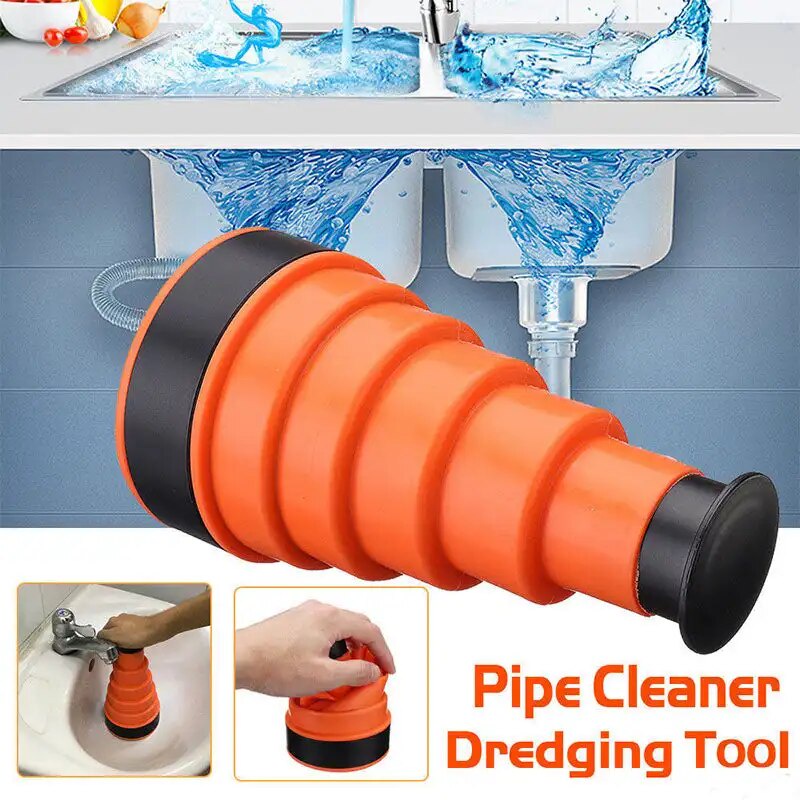 Pipe Cleaner Dredging Tool Bathroom Hair Sewer Sink Vaccum Cleaner Drain Cleaner Flexible Cleaner Cl