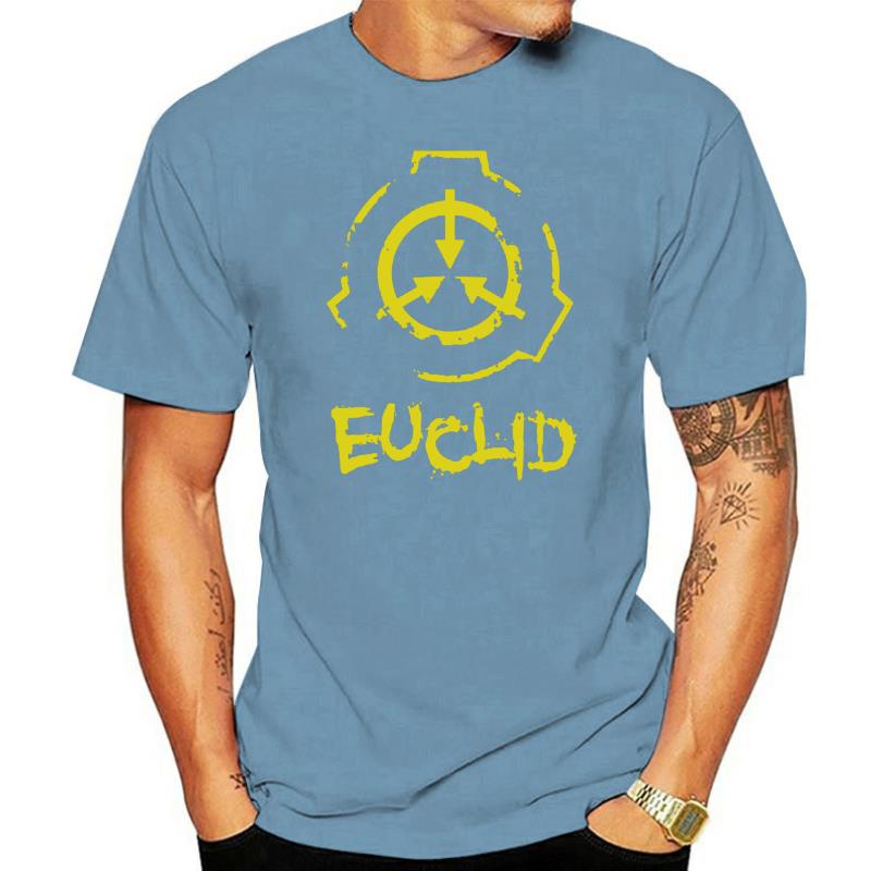เสื้อยืดผู้ชายแขนสั้น SCP Foundation Euclid Unisex T