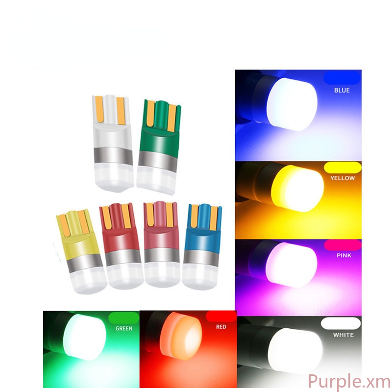 Brico LED T10 W5W ไฟมาร์กเกอร์รถยนต์ Can-bus 3030 1SMD ถอดรหัสหลอดไฟ LED หลอดไฟป้ายทะเบียน