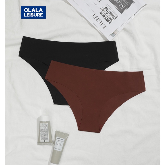 OLALA LEISURE กางเกงชั้นใน แบบแห้งเร็ว ไร้รอยต่อ ระบายอากาศได้ดี