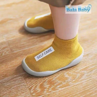 รองเท้าเด็กหัดเดินข้อสั้น นุ่ม พื้นยาง กันลื่น Size 11-14 cm WZ14