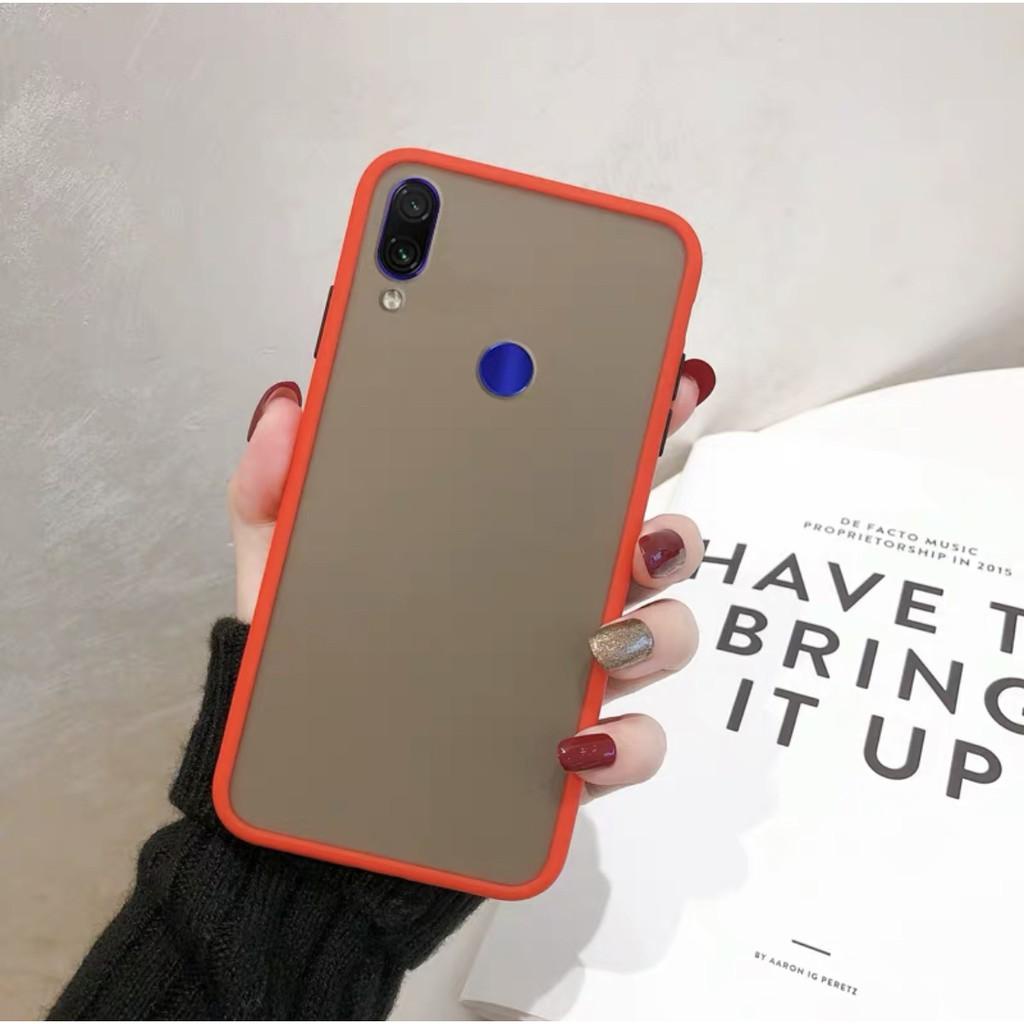 เคส Huawei Y9 / Y9prime / Y9S / Y7A / Y7Pro / Y6 / Y6S / Y6P / Y5 เคสหัวเว่ย ขอบสีผิวด้าน เคสกันกระแ