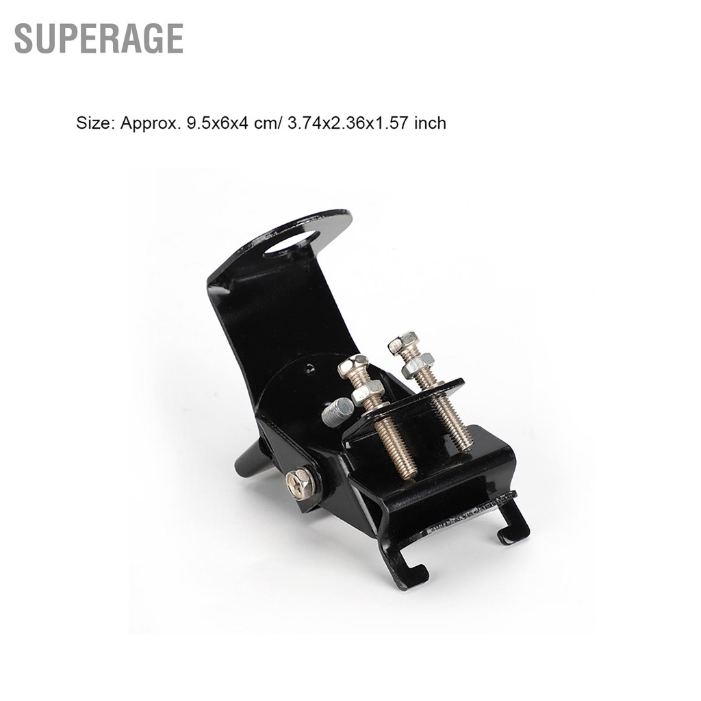 Superage 180 ° หมุนได้ SO239 เสาอากาศวิทยุมือถือขายึดติดรถยนต์ขาตั้ง
