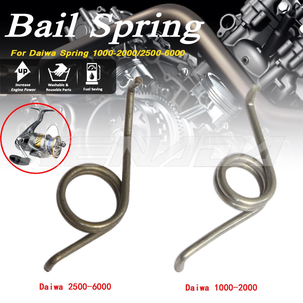 อะไหล่สปริงรอกตกปลา 1000-2000/2500-6000 สําหรับ Daiwa [ใหม่] Tt อะไหล่รอกหมุนตกปลา สําหรับ Daiwa 1000-2000 2500-6000 อะไหล่ภายใน DAIWA สปริงชุดยกรอกขวา  Daiwa RX/RZ/CROSSFIRE/STRIKFORCE/LAGUNA/Sweepfire เบอร์ 1000-6000(ตรงรุ่น)