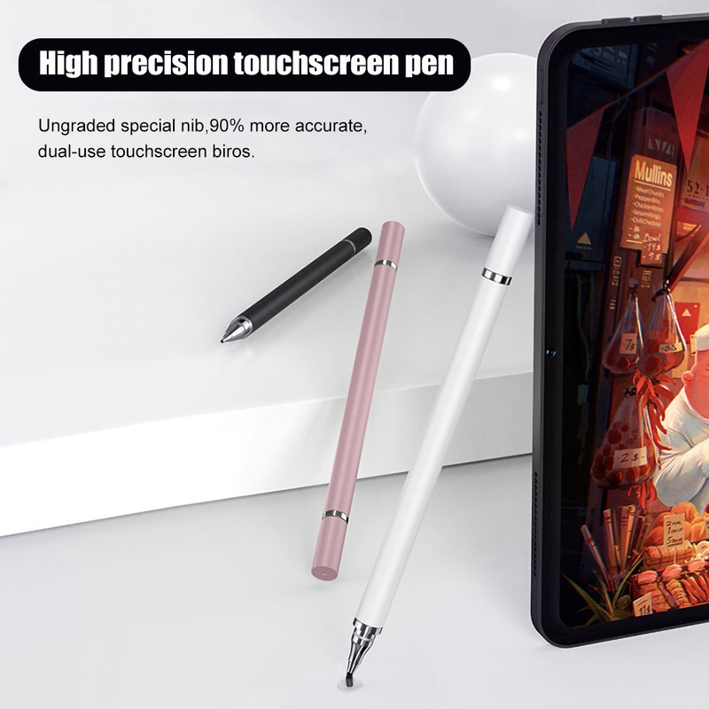 ปากกาสไตลัส 2 In 1 สําหรับแท็บเล็ต Huawei Honor Pad X9 11.5 นิ้ว ELN-W09 2023 Pad X8 Pro 11.5 Pad V8 V7Pro 11 V6 V7 10.4 X8 10.1 X8 Lite 9.7 นิ้ว