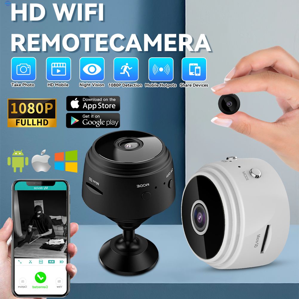 Mini Wifi กล้อง Hd 1080p กล้องวงจรปิด A9 แบตเตอรี่ในตัว Cam Home Security กล้องวงจรปิดไร้สายกล้อง olav