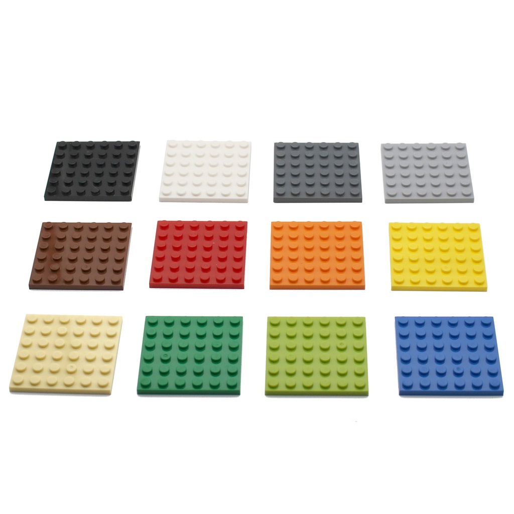 บล็อคตัวต่อ รูปจุด 6x6 12 สี ของเล่นเสริมการเรียนรู้เด็ก 3958
