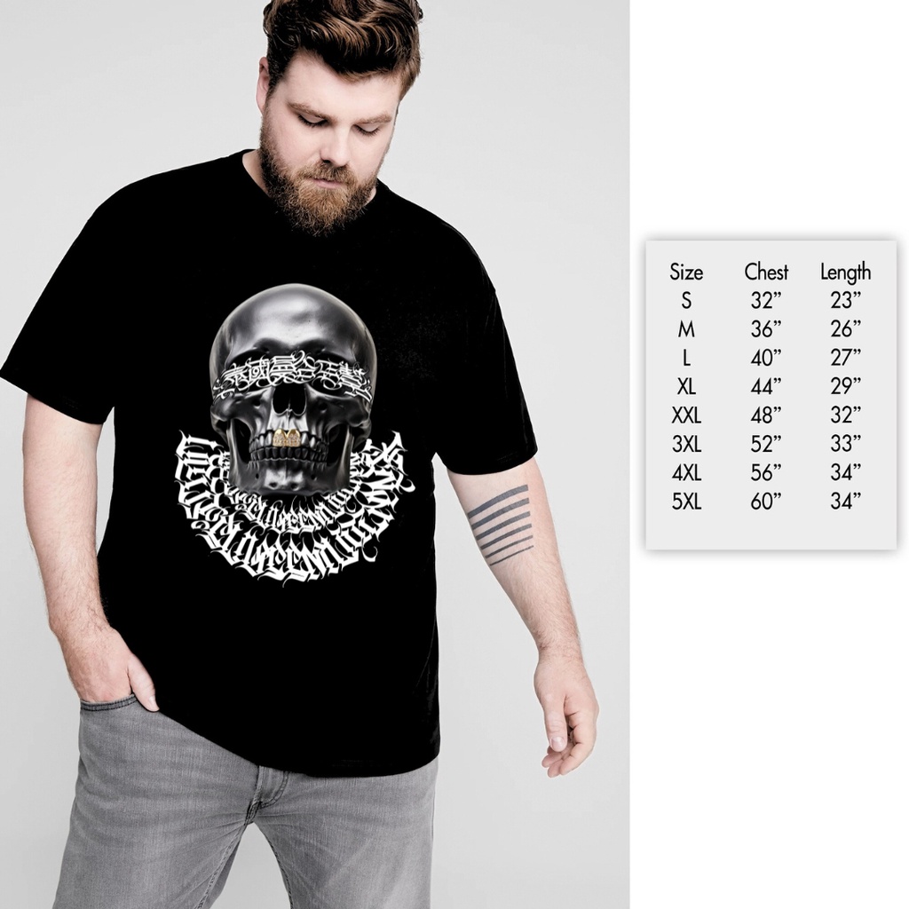 Noppapot 2023 เสื้อยืดสกรีนลายกะโหลก3D ลายแนวสุดฮิต ผ้าCotton100% ผ้านิ่มใส่สบาย NP180