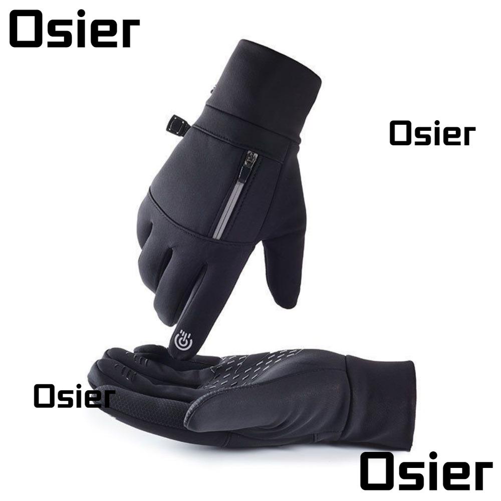 Osier1 ถุงมือฤดูหนาว, ถุงมือกันความร้อน เย็น, ถุงมือสกี กันน้ํา กันลื่น คุณภาพสูง สําหรับผู้หญิง