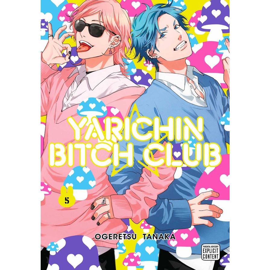Yarichin Bitch Club, Vol. 5 โดย Ogetsu Tanaka (ฉบับสหราชอาณาจักรปกอ่อน)