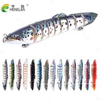 Hengjia ตกปลา 14 ซม.21.4g Multi Jointed Lure Minnow Wobblers…