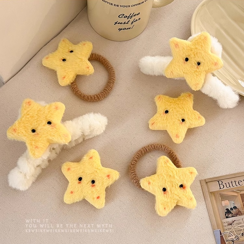 กิ๊บติดผม รูปดาวน่ารัก ฉลาม สร้างสรรค์ เครื่องประดับผม แฟชั่นสําหรับเด็กผู้หญิง