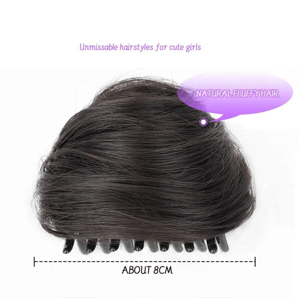 มวยผมน้อย, Hairtail Extension มวยผมคู่สังเคราะห์, Sweet Cool Low Claw Wrap รอบยุ่งจับคลิปผู้หญิง ราคา ถูกที่สุด ดีลบีเคเค แกลเลอรีภาพที่ 2