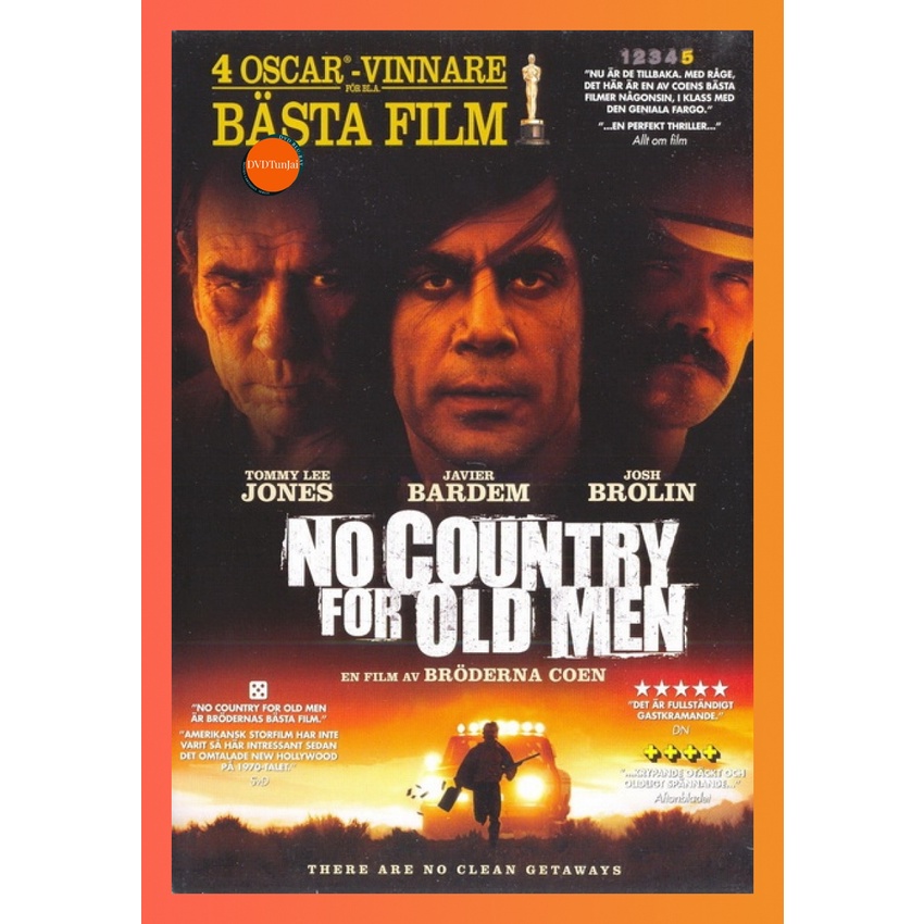 ใหม่ หนังแผ่น DVD No Country For Old Men (2007) ล่าคนดุในเมืองเดือด (เสียง ไทย/อังกฤษ ซับ ไทย/อังกฤษ