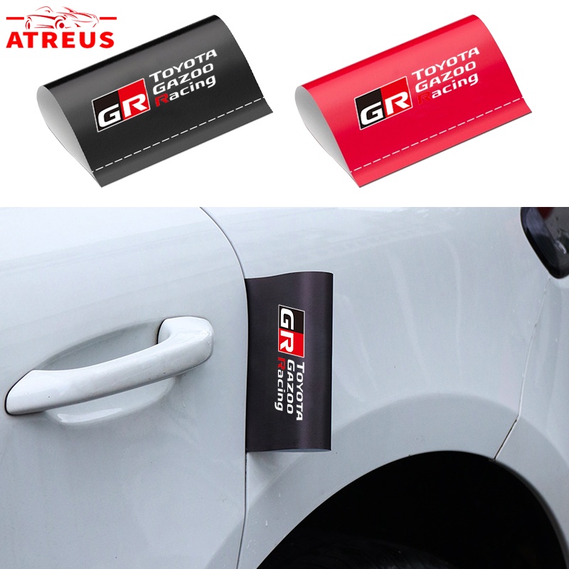 Toyota GR สติกเกอร์ฉลาก สําหรับติดตกแต่งประตูท้ายรถยนต์ สติกเกอร์ตกแต่งท้ายรถ สำหรับ Toyota Prius Fo