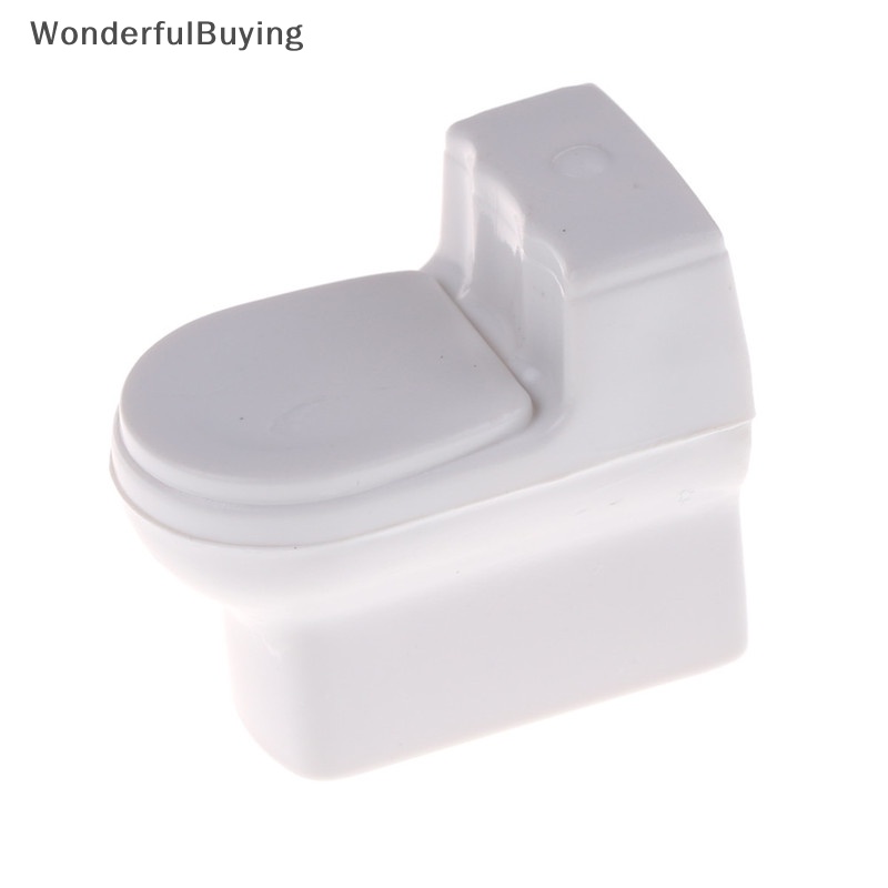 Wbth โมเดลห้องน้ําจิ๋ว DIY สําหรับตกแต่งบ้านตุ๊กตา