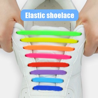 เชือกผูกรองเท้า ซิลิโคน แบบยืดหยุ่น ไม่ผูก สําหรับผู้ใหญ่ เช…
