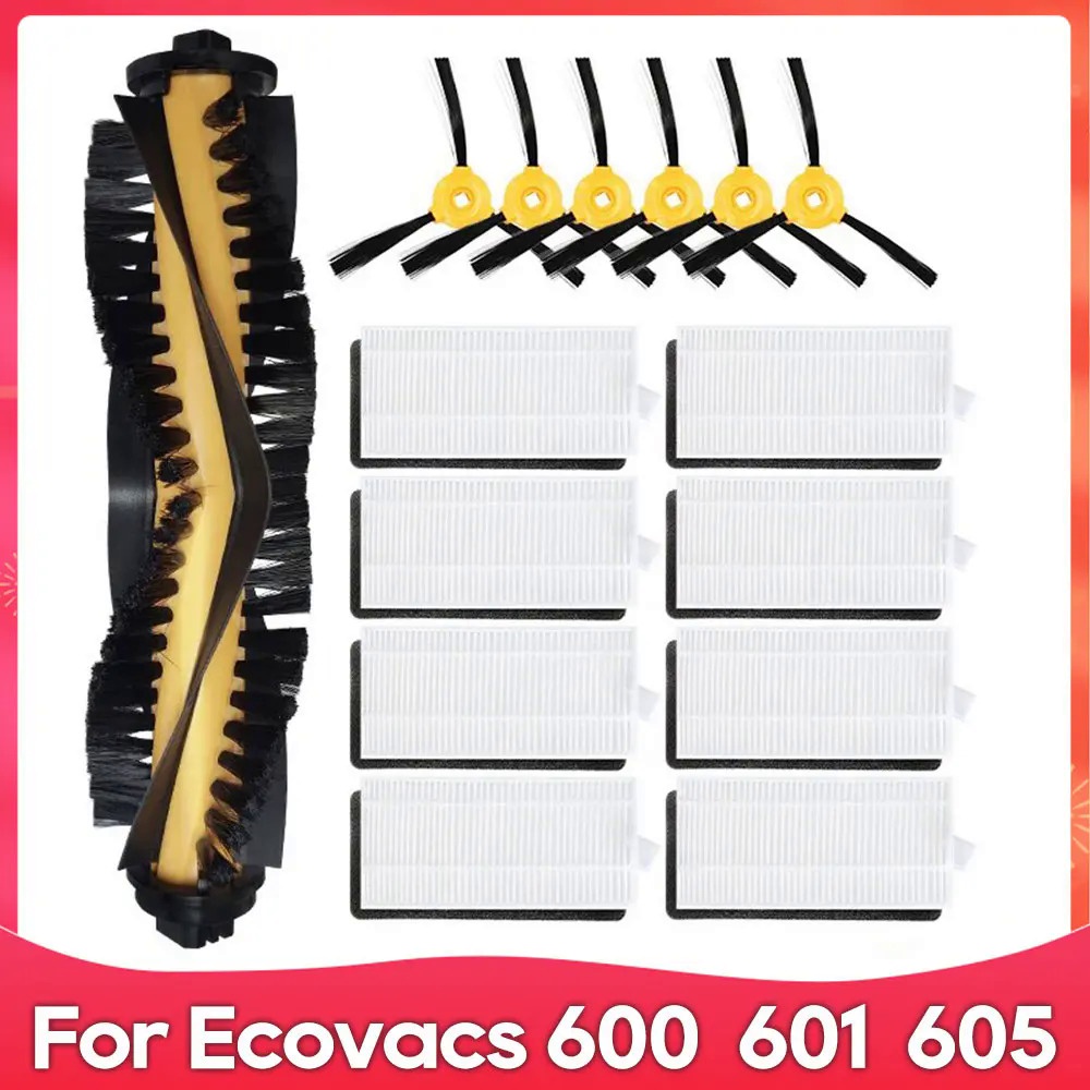 For Ecovacs DEEBOT 600 DO3G 601 605 710 N79 N79S Yeedi K600 K700 Robot Vacuums Roller Main Side Brus