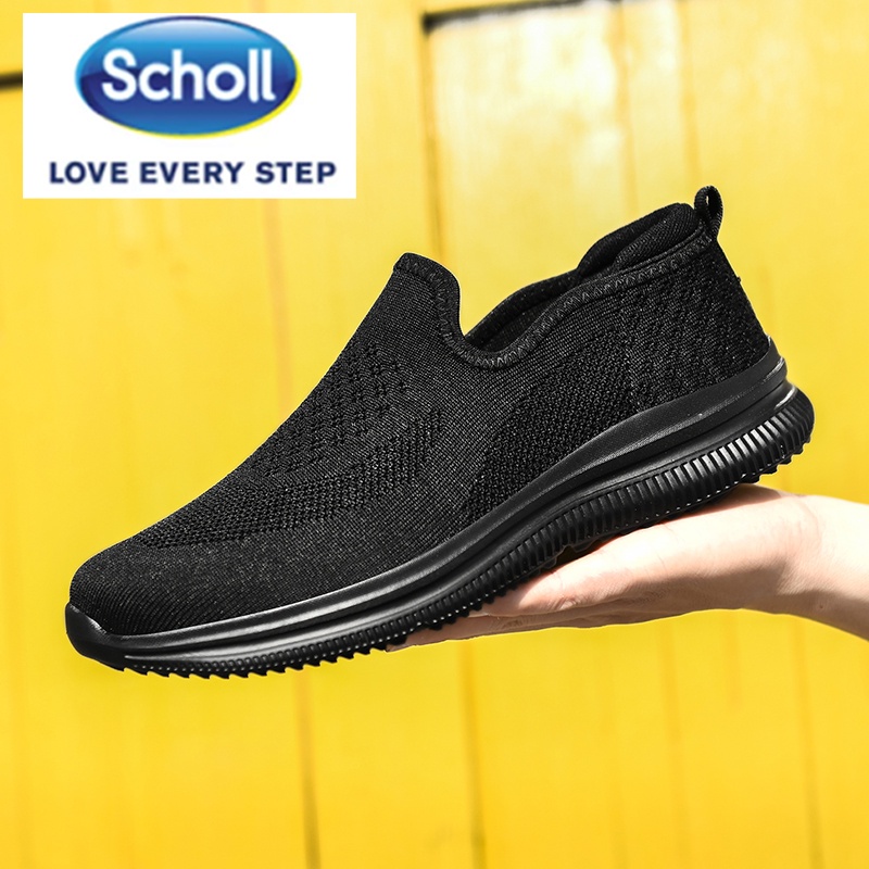 Scholl รองเท้ากีฬา รองเท้าผ้าใบ สลิปออน ส้นแบน สไตล์เกาหลี สําหรับผู้ชาย ไซซ์ 45 46 47 48 ราคา ถูกที่สุด ดีลบีเคเค แกลเลอรีภาพที่ 6