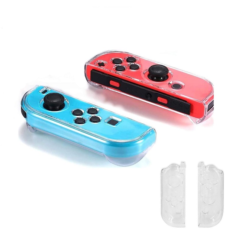 เคสแข็ง แบบใส สําหรับ Nintendo Switch & Switch Oled NS Joy-Con
