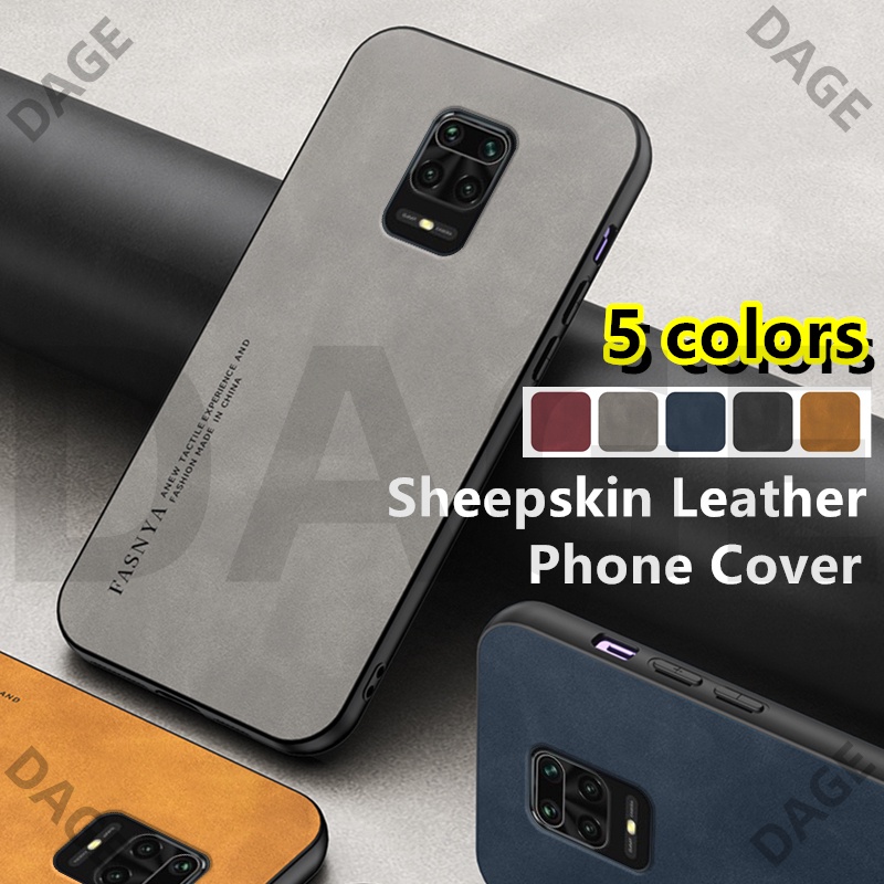 เคสโทรศัพท์มือถือหนังแกะ แบบนิ่ม ผิวด้าน กันกระแทก สําหรับ Xiaomi Redmi NOTE 5 7 8 9 9S 10 10S 10X Pro 5G 4G