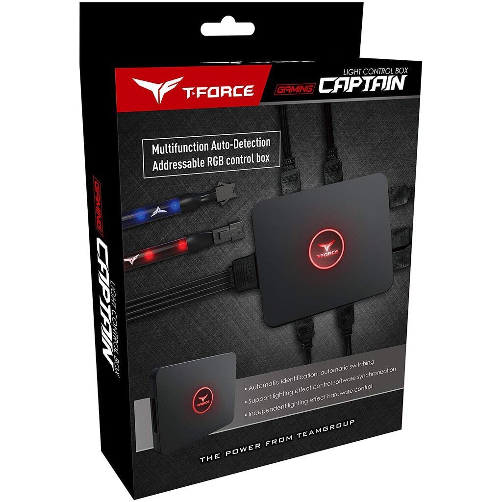 Team T-Force CAPTAIN ARGB Controller Box & x2 RGB STRIP