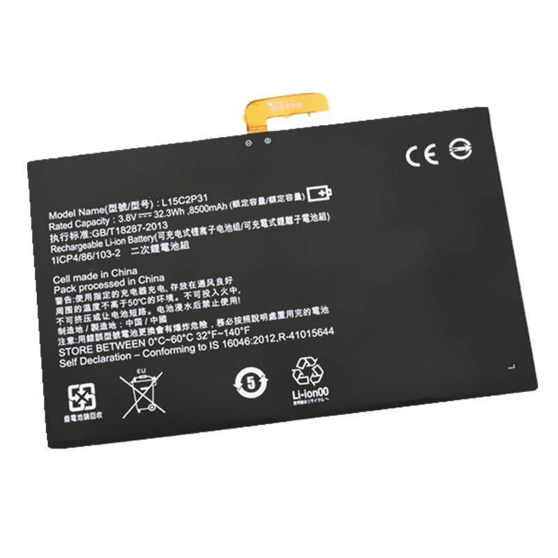 L15C2P31  Laptop Battery For Lenovo Yoga Book YB1-X91F X91L X91X YB1-X90F YB1-X90L Series Tablet Bat