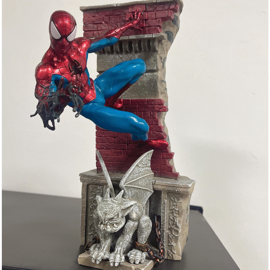 Marvel Hero Expedition Hand-Made Poison Spider-Man Model Gk Spider-Man Statue Avengers Decoration Gift