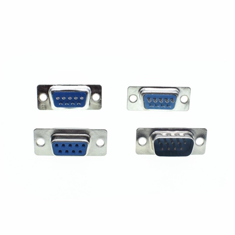 ร้านจากไทย พร้อมส่งออกบิลได้ ชุดหัวประกอบ DB-9 DB9 ,DB15 ,DB25 Male Female Connector with socket D-Sub 9 pin PCB