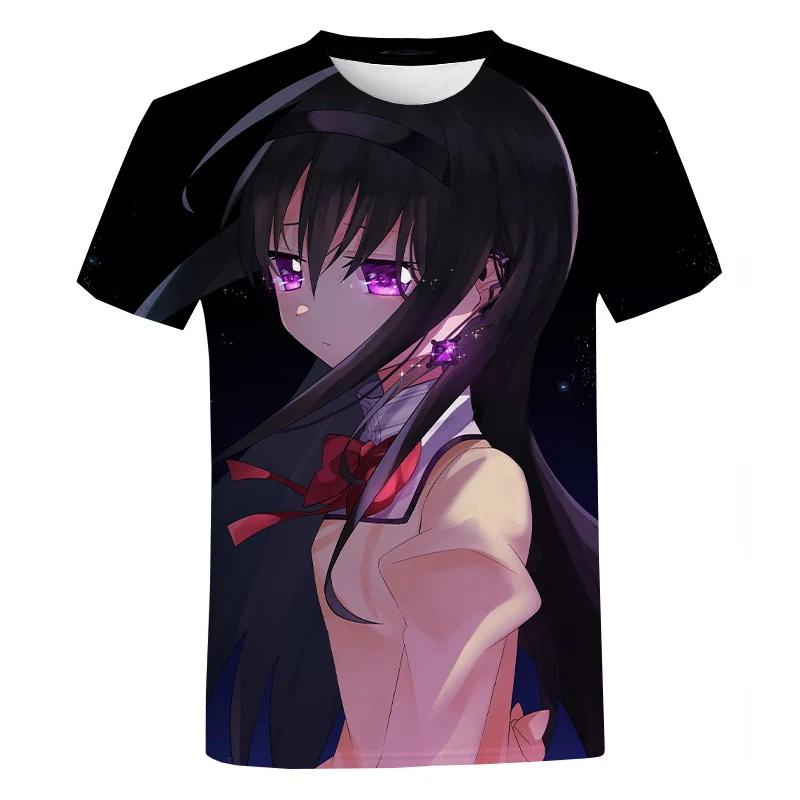 คอสเพลย์ผู้ชายผู้หญิง 3D พิมพ์อะนิเมะ Akame Ga Kill เสื้อยืดแฟชั่น O-คอสั้นแขนสั้นเสื้อ T แฟชั่น Har