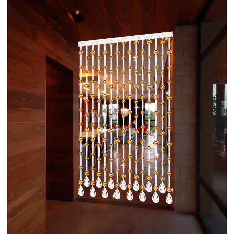 แนะนำ ผ้าม่าน ผ้าม่านลูกปัดคริสตัล เสริมฮวงจุ้ย สําหรับตกแต่งประตูห้องนอน ทางเข้า ราคาพิเศษ มีเก็บเงินปลายทาง