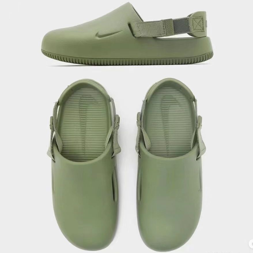 ผู้ชายผู้หญิง Calm MuleHalf Lofers รองเท้าแตะน้ําหนักเบาสบาย Breathable แฟชั่น Casual gpuoih