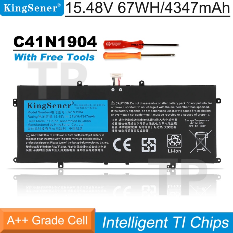 TP KingSener C41N1904 C41N1904-1 Laptop Battery for ASUS ZenBook 14 UX425UA UM425IA UX425EA UX425JA 