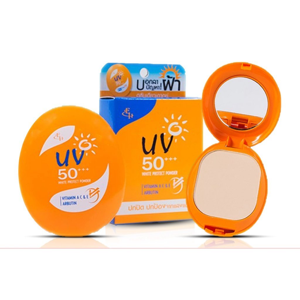 ♦️ของแท้·ส่งด่วน·ถูก♦️ DAYSE x ELIZA HELENA: Sun White Protect Powder : เอลิซ่า เฮลเล็นน่า แป้งพัฟ x