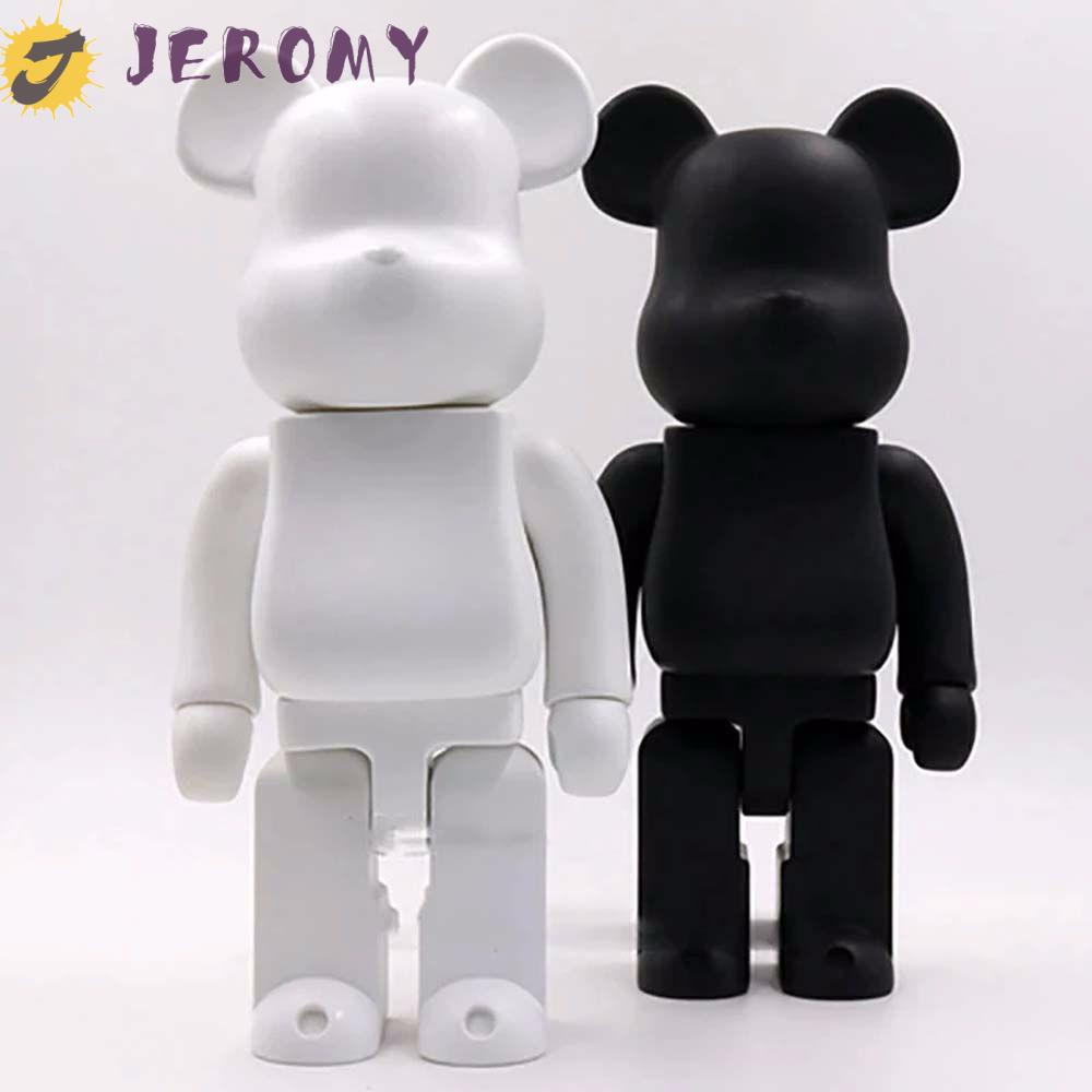 Jeromy โมเดลฟิกเกอร์ PVC รูปหมี ขยับได้ สําหรับตกแต่งโต๊ะ ของขวัญวันเกิด DIY