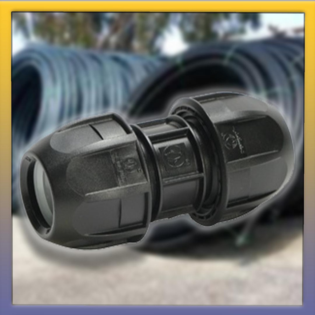 HDPE FITTING สําหรับ HDPE PIPE STRAIGHT COUPLER / SMART COUPLER / SAMBUNGAN LURUS HDPE