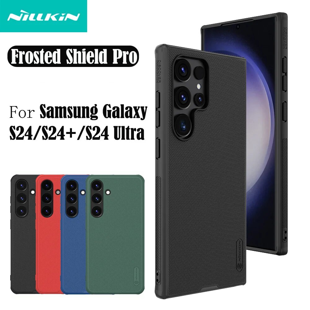 เคสซัมซุง Samsung Galaxy S24 Ultra/S24 plus/S24 เคส Nillkin Super Frosted Shield แท้ 100 %