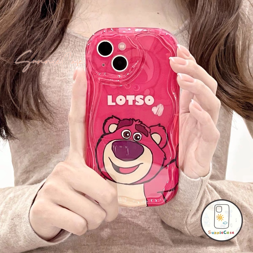 กบไดโนเสาร์ตลกการ์ตูนสตรอเบอร์รี่หมีกรณีโทรศัพท์นุ่มเข้ากันได้ iPhone 15 11 12 14 13 Pro Max 15 8 7 Plus XR X XS Max SE