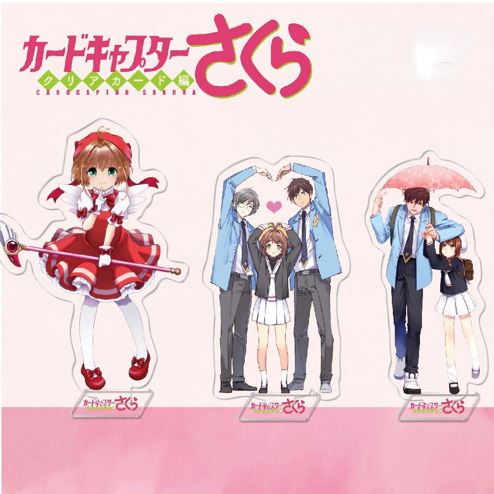 โมเดลฟิกเกอร์อะคริลิค รูปการ์ตูนอนิเมะ Cardcaptor Sakura Li Shaoran เหมาะกับของสะสม ของเล่นสําหรับเด็ก