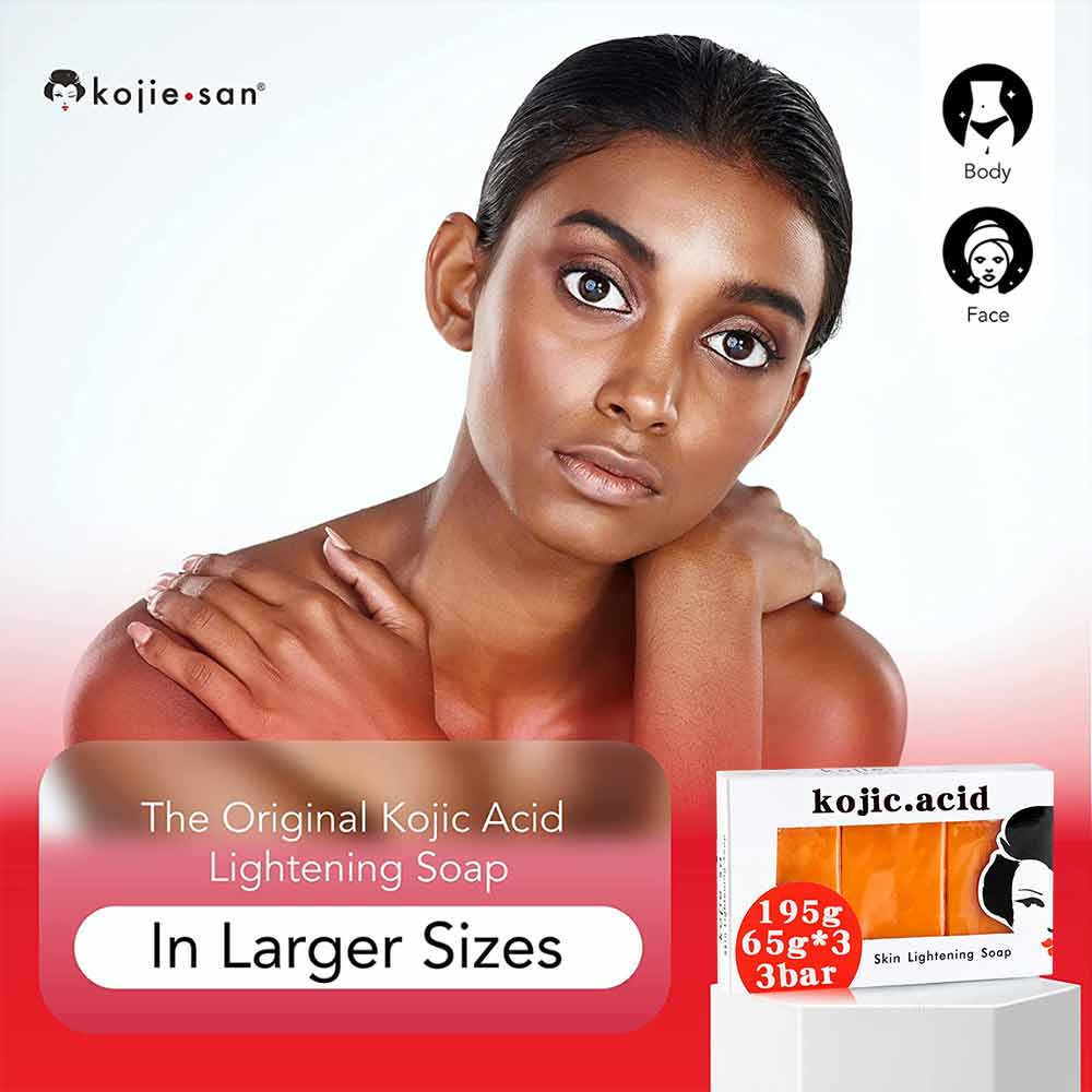 Kojic acid soap papaya soap (Kojic soap 65g*3 [three pieces])