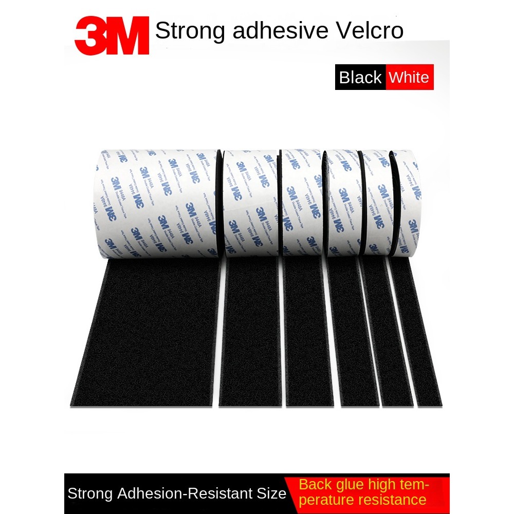 3M 9448A เห็ดสีดํากาวสองหน้า 3m 16-38mm Strong Non-Trace ทนอุณหภูมิสูงเทปกาวสองหน้า