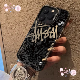 เทรนด์แบรนด์อังกฤษหรูหรา ฝาปิดเลนส์โลหะถัก เคสไอโฟน 16 17 air 11 13 15 XR 14 12 Pro Max X XS Max 16 7 14 8 Plus SE เคส
