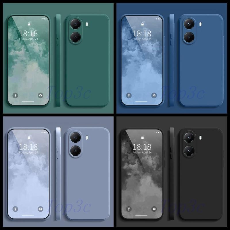 เคส Poco X7 Pro 5G เคสซิลิโคนป้องกันการตกสีธรรมดาเรียบง่าย YT